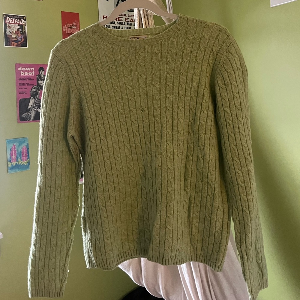Vintage green sweater